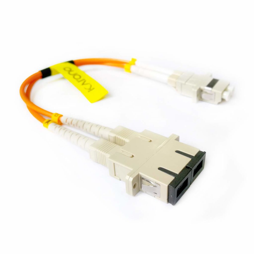 Fiber Optic Adapter, Karono LC to SC Online Adapter Cable, Male