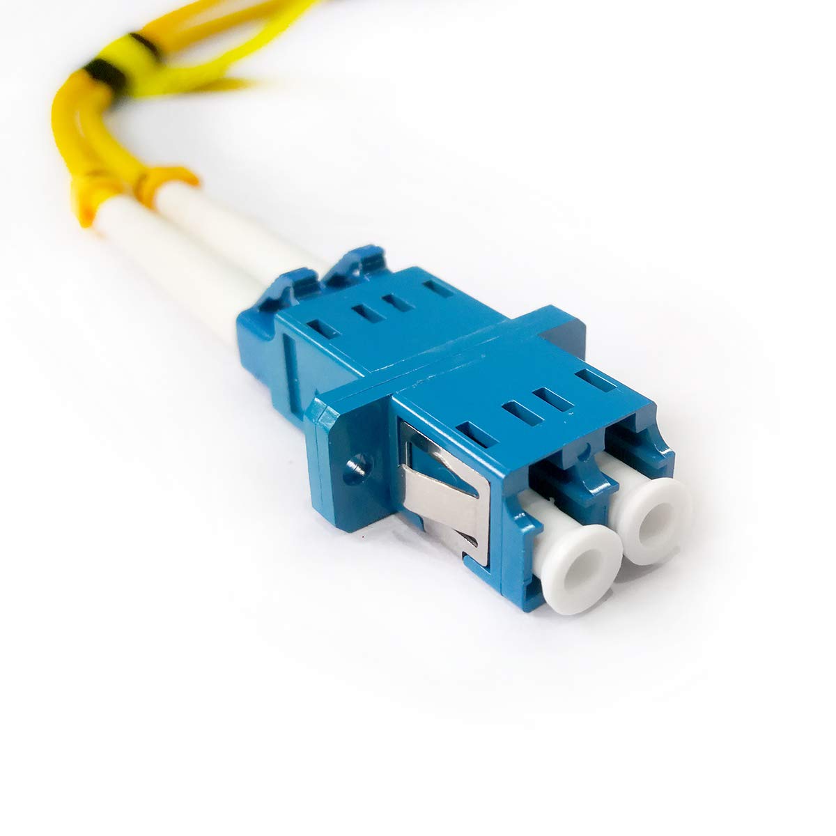 5-Pack LC To SC Fiber Optic Adapter Cables - OM1 Multimode 62.5/125 Duplex, 3 Feet Long